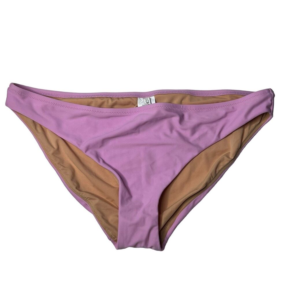 NWT J Crew Women Pink XL Hipster Bikini Bottoms Swimsuit Bathing